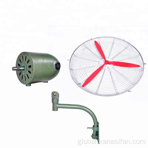 Industrial Electric Wall Mounted Fan Metal Industrial electric Wall Mounted Blade Fan Supplier